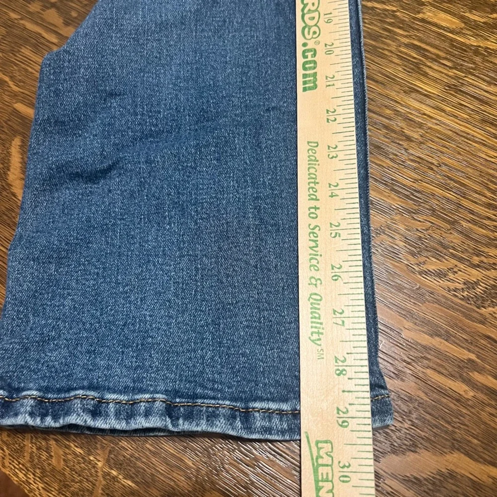 Levi's 505 Regular Fit Jeans Mens 40x30 Blue Medium Wash Straight Leg Stretch